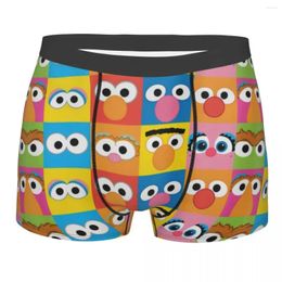 Underpants Custom Funny Character Eye Pattern Boxers Shorts Panties Men's Comfortable Briefs Underwear