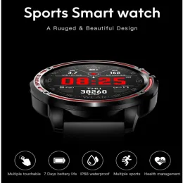 Wristbands L8 Luxury IP68 Smart Watch Women Female Heart Rate Calorie Fitness Tracker For