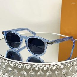 Sunglasses Design Fashionable Colour Circular For Women Retro Gradient Glasses Men Punk Sunglasse