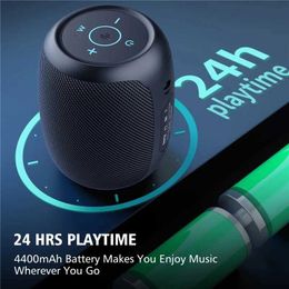 Portable Speakers Zealot S53 20W high-power portable wireless speaker stereo subwoofer Colour music box MP3 player Loudspeaker radio J240505