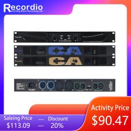 Amplifiers Gapc1000 Professional 600w*2 1u Power Amp 2 Channels Audio High Power Amplifier for Disco Outdoor Concerts