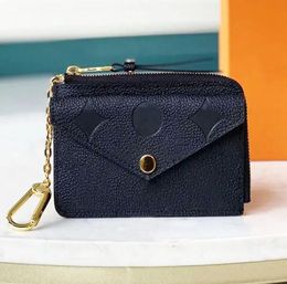 Luxury bags Designer bag coin purse Women Short Wallet Woman Purse Card Holder Ladies Handbag Checked Flower