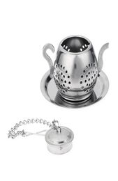 Stainless Steel Tea Infuser Teapot Tray Spice Tea Strainer Herbal Filter Teaware Accessories Kitchen Tools tea infuser3226112