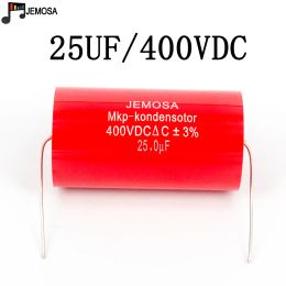 Amplifier Audiophiler MKP Capacitor 25uf 400VDC Audio capacitor Coupling Frequency Dividing Capacitor Axial Capacitance HIFI Amplifier