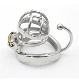 Chaste Bird Stainless Steel Male Small Cage with Base Arc Ring Devices Cock ring Penis ring Adult sex toys C273 2103248208279