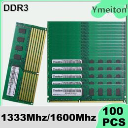 Ymeiton 100 PCS DDR3 Desktop Universal Memory 4GB 8GB 1333MHz 1600MHz U-DIMM Memoriam RAM 240 Pin Card Wholesale