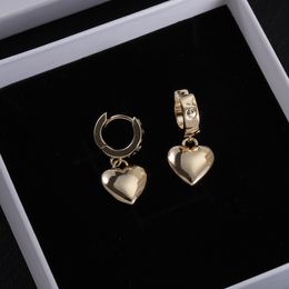 New Gold Charm Love earrings designer silver letter earrings for Woman 925 silver needle earrings Brass Fashion Jewelry Supply
