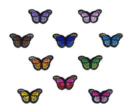 10 PCS Lovely Embroidered Small Size Butterfly Patches for Girls Sweater Ironing on Transfer Embroidery Patches for Sewing Accesso4153417