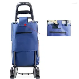 Storage Bags Trolley Colourful Cart Supermarket Carring Bag Purchase Capacity For Shopping Large Waterproof