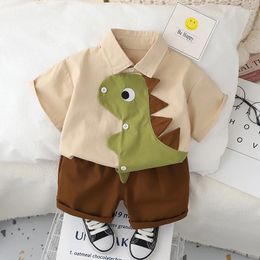 Clothing Sets Summer Baby Boys Clothes Suit Children Shirt Shorts 2Pcs/Sets Toddler Casual Sports Costume Infant Kids Tracksuits