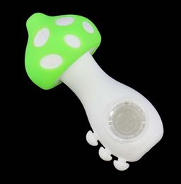 smoking kit pipe oil burn pipes dab rigs heat resistant silicone use for dry herb8366090