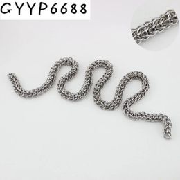 60600cm Chain Bag Straps Metal DIY Strap Accessories Parts Stainless Steel Crossbody Replacement Long Belts Bands 240429