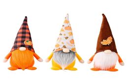 Party Supplies Harvest Festival Decoration Faceless Gnome Plush Doll Thanksgiving Halloween Home Elf Ornaments Kids Gifts4168047