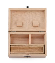 Wood Stash Case Tobacco Storage Box Rolling Tray Natural Handmade Wood Tobacco and Herbal Storage Box For Smoking Pipe Accessories9577713