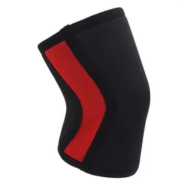 Waist Support Knee Sleeve Soft High Elastic Prevention Black And Red Skin Friendly Brace Nylon For Outdoor Squatting Men