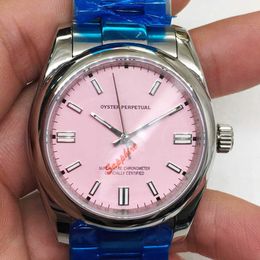 Designer Watch reloj watches AAA Mechanical Watch Lao Jia Gong Fen Night Glow Gold Seat Log Automatic Mechanical Watch Wrist Rz05 Machine mens watch
