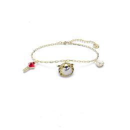 neckless for woman Swarovskis Jewelry Matching Cute Tiger Blessing Bracelet for Female Swallow Element Crystal Yellow Tiger Bracelet for Female