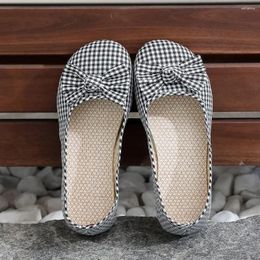 Casual Shoes Women's With Bow Slip On Flat Female Footwear Offer Promotion Light Shoe 39 Low Price Arrival 2024