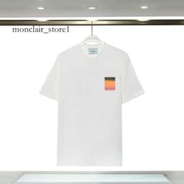 Casablanc Shirt Fashion Men T-shirts Street Mens T Shirts Tennis Club Shorts Sleeve Hirts Luxury Shirts Us Size Casa Shirt 5170