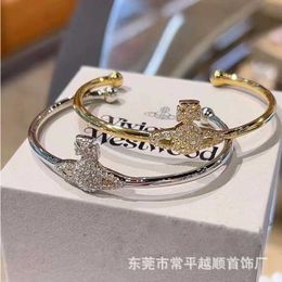 Designer Brand luxurious diamond inlaid Saturn bracelet temperament sweet gift