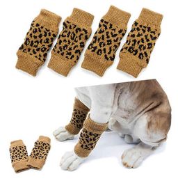 Dog Leg Warmer Socks Pet Sock Protective Sleeves For Arthritis Dogs Short 4Pcs Y04266006994