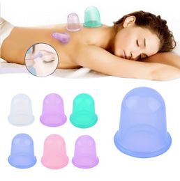 Family Full Body Massage Massgaer Helper Sillicone Anti Cellulite Vacuum Silicone Cupping Cups new Fashion9354205