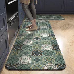 Carpets Kitchen Grease Mat Household Non-slip Door Covered With Dirt Resistant Large Area Carpet Crystal Velvet