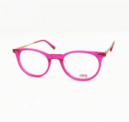 Hand Made Optical Eyeglasses For Men Women Retro Style AntiBlue Light Lens Plate Plank Full Frame With Box6513746