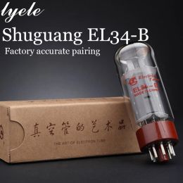 Amplifier Shuguang EL34B Vacuum Tube Instead of 6CA7/KT77 Electronic Tube Original Precision Pairing for Amplifier