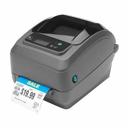 GX420t 4" Performance Desktop Thermal Transfer Label Printer, 203 dpi, USB, Serial, Centronics Parallel, EPL2, ZPLII - GX42-102510-000