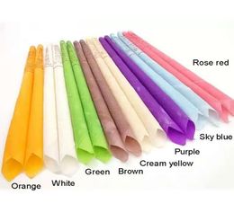 Indian Therapy Ear Candle Natural Aromatherapy Bee Wax Auricular Therapy Ear Candle 8 Colours Coning Brain Ear Care Candle Sticks B7652398