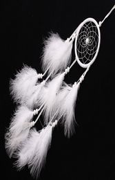 Dream Catcher Net with Feathers Hanging Handmade Car Home Wall Hanging Decoration Ornament Craft Wind Chimes Hanging Decor9528949