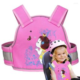 Pillow Motorcycle Safety Strap Seats Belt Harness For Kids Breathable Mesh With Adjustable Toddler