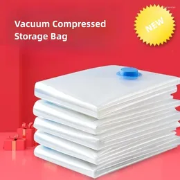 Storage Bags 3-5PCS Vacuum Bag And Pump Cover For Clothes Storing Large Plastic Compression Empty Travel Accessories Container