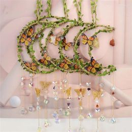 Decorative Figurines Butterflies Wind Chimes Suncatchers Wall Hanging Ornaments For Window