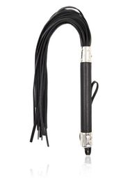 Black PU Leather Fetish Bondage Sex Whip Flogger Bdsm Sex Toys For Couples Spanking Paddle Sexy Policy Knout Adult Games Product2659969