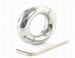 Metal Scrotum Pendant Ball Stretchers stainless steel Testis Weight penis Restraint cock Lock Ring adult sex toys8528948