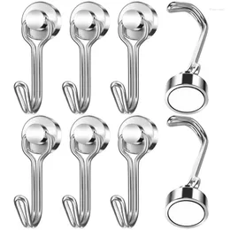 Hooks Magnetic 8/16 Pcs 30 Lb Neodymium Magnet For Fridge Strong Workplace Kitchen