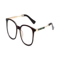 High quality fashion men and women PC frame glasses Metal Angle eyeglass transparent lenses sunglasses Occhiali Lentes Lunette De Soleil eyeglasses 227s