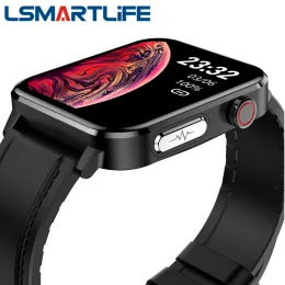 Watches Smart Watch E86 ECG PPG Smartwatch 1.7inch HD Screen IP68 Fitness Tracker Temperature Sport For Men Women