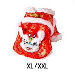 Dog Apparel Year Costume Happy Clothes Winter Pet Tang For Teddy Bichon Puppies Cats Gifts