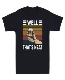 Well Thats Neat Wine Funny Lovers Gift Mens Retro Short Sleeve T ShirtMen039s TShirts Men039s9631190