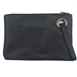 Shoulder Bags Fashion Solid Women's Clutch Bag Leather Women Envelope Pu Female Clutches Sac Immediately