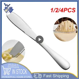 Knives 1/2/4PCS Buffet Tools Portable With Hole Bread Cheese Cutter Multifunctional Butter Knife Kitchen Gadgets Spreader