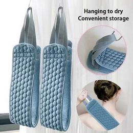 Bath Tools Accessories Body cleaning brushes towel accessories bathtub straps shower and scrubber sponges for exfoliating the back Q240430