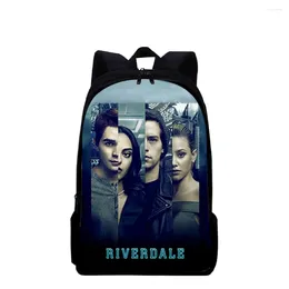 Backpack Harajuku TV Riverdale Season 5 Student Notebook Backpacks School Bags 3D Print Oxford Waterproof Boys/Girls Laptop