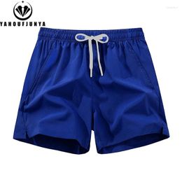 Men's Shorts 2024 Men Summer Outdoor Sport Fitness Quick Dry Ice Silk Loose Breathable Joggers Elastic Straight Short Pants Male