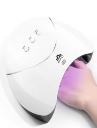 36W LED UV Lamp Nail Dryer Curing All Nail Gels Polish For Manicure 12 leds Sun Light Nail Art Machine Tool2164115