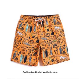 New style beach pants mens shorts summer surf casual sports