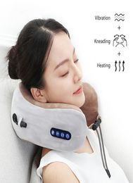 Massage pillow neck and shoulder massage Planes travel machine car and home seat massage pillow cordless neck and shoulder massage7135311